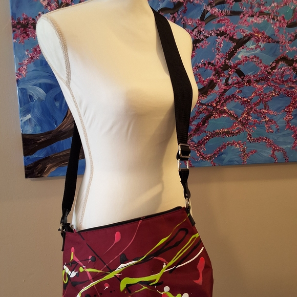 Victoria's Secret Artistic Multicolor Crossbody Bag - Picture 5 of 8